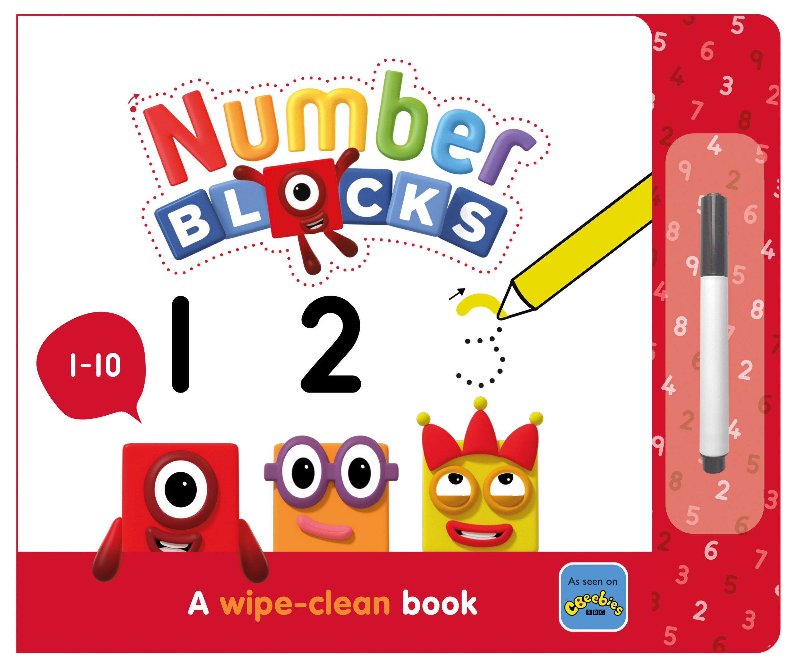Details about   CBeebies Numberblocks Wipe Clean Activity Cards New from Number Blocks in 2021 